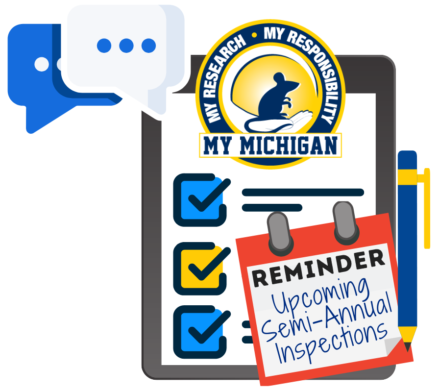 Winter 2023 facility inspection checklist reminder icon