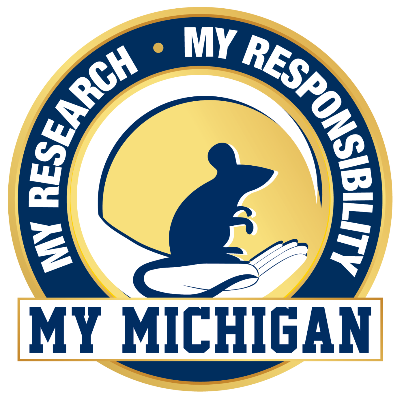 My Research. My Responsibility. My Michigan gold icon
