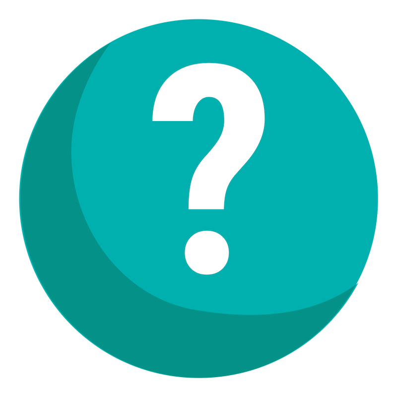 Teal ask questions icon