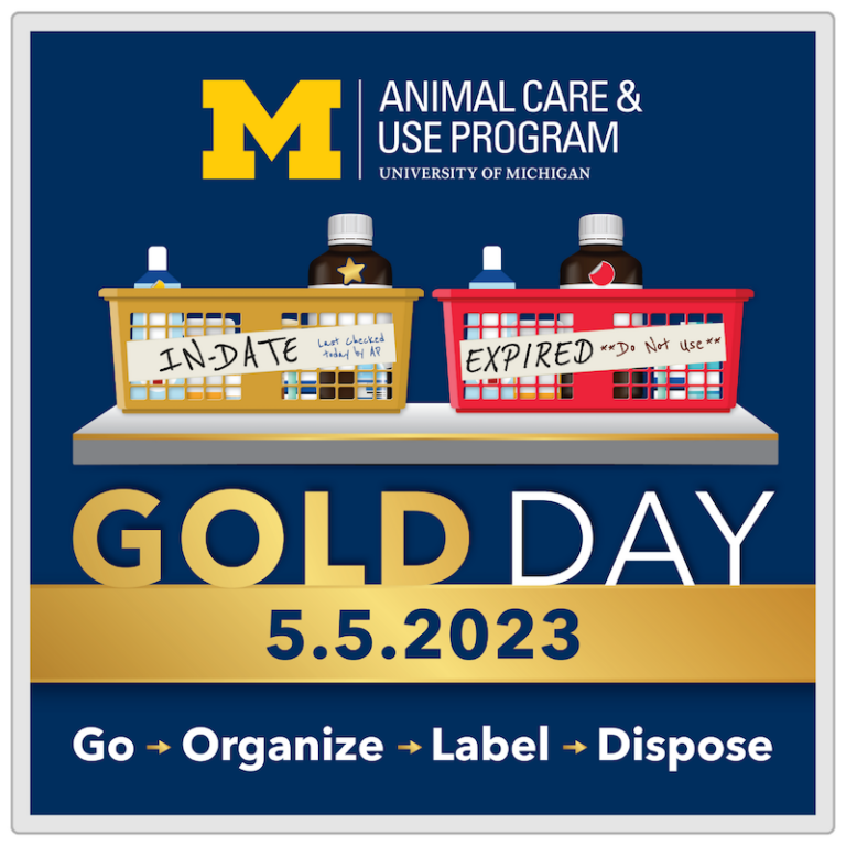 First Annual GOLD Day - Animal Care & Use Program