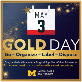 May 3 GOLD Day icon and logo