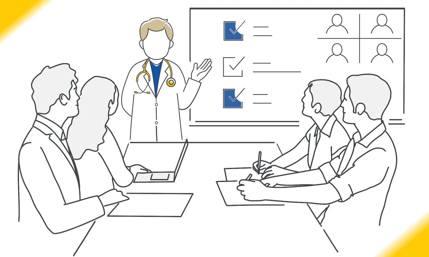 people in a meeting