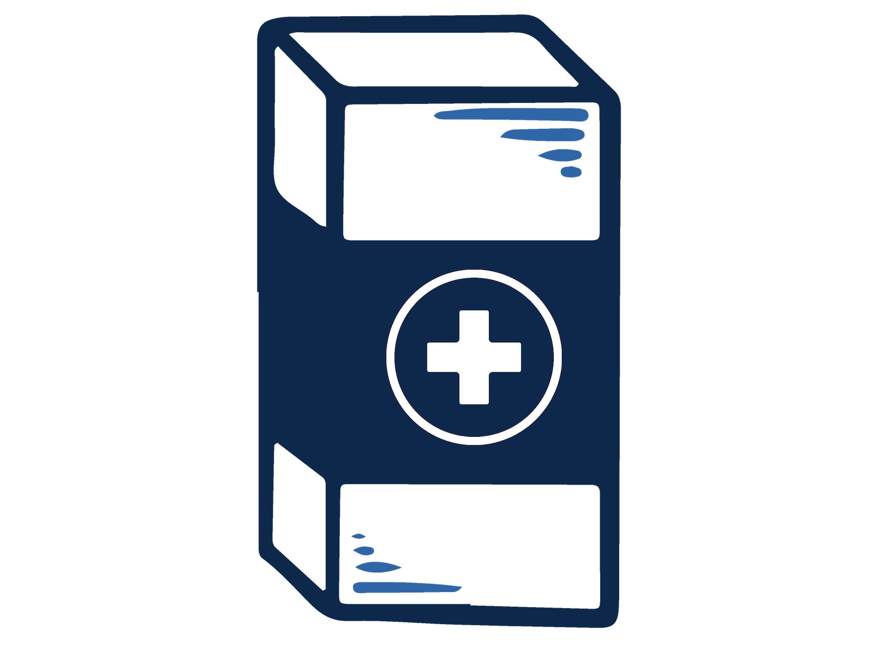 Medicine box icon