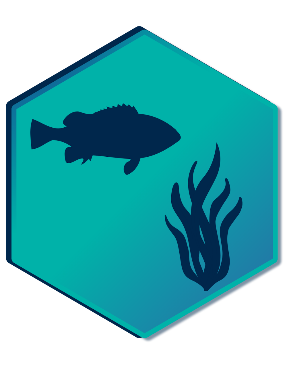 Hexagon aquatics meeting icon