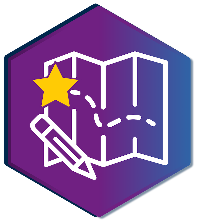 Hexagon five AAALAC essentials icon