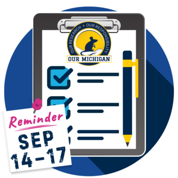 Facility inspection checklist reminder icon for Fall 2026 inspections